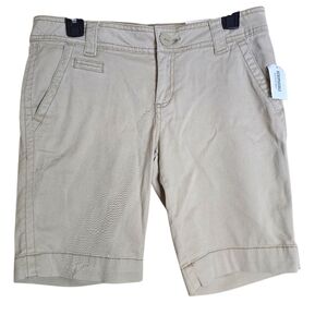 American Eagle Tan Bermuda Shorts NWT